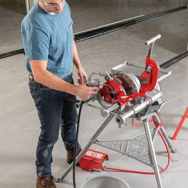 Click here to see Ridgid 15682 RIDGID Model 300 Power Drive Complete, 115V, 50/60 Hz, NPT, 36 RPM, 1/2 HP - 15682 