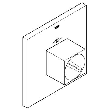 Click here to see Grohe 47915000 Grohe 47915000 Universal Escutcheon