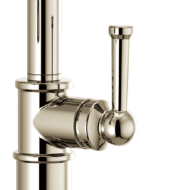 Click here to see Brizo RP77550PN Brizo Artesso Lever Handle Kit for SmartTouch Pull-Down Kitchen and Prep Faucet, Brilliance Polished Nickel - RP77550PN