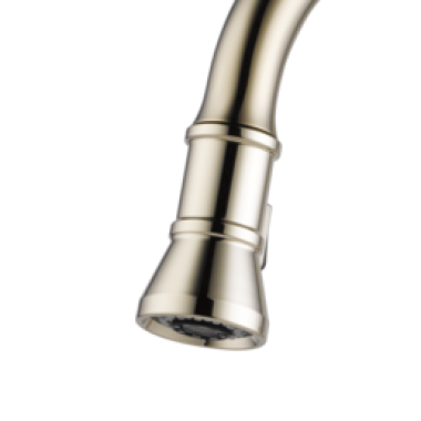 Click here to see Brizo RP77553PN Brizo Artesso Hose and Sprayer Assembly for SmartTouch Pull-Down Kitchen/Prep Faucet, Brilliance Polished Nickel - RP77553PN