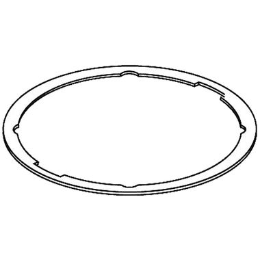 Click here to see Delta RP74607 Delta Trinsic Chrome Replacement Glide Ring for 4159-DST Single-Handle Pull-Out Kitchen Faucet - RP74607