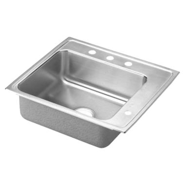Click here to see Elkay PSDKRQ2220RX Elkay PSDKRQ2220RX 20 Gauge 22-In X 19.5-In X 7.125-In Single Bowl Sink