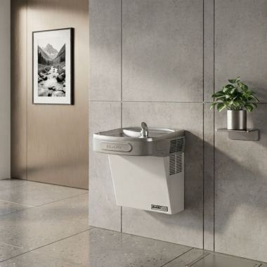 Click here to see Elkay LZSG8S ELKAY LZSG8S GreenSpec Wall Mount Filtered Cooler, Stainless