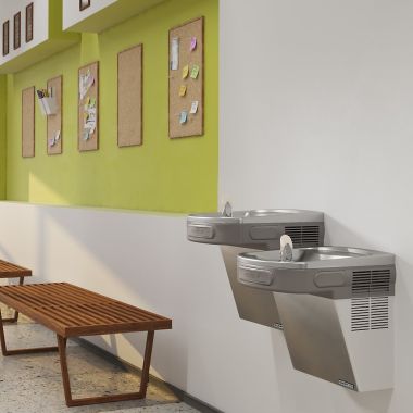 Click here to see Elkay LZSTLG8SC Elkay LZSTLG8SC 2-Level GreenSpec Filtered Cooler, Stainless