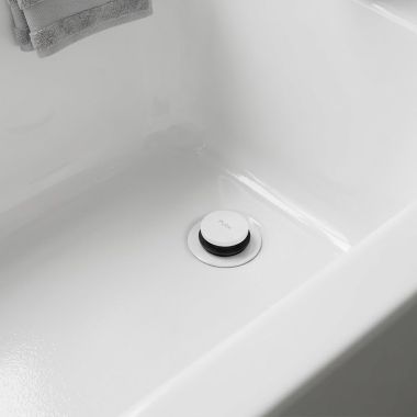 Click here to see Brasstech 272/50 Brasstech Toe Touch Tub Drain, White - 272/50 