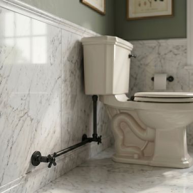 Click here to see Brasstech 481X/56 Brasstech Toilet Supply Kit, Flat Black - 481X/56