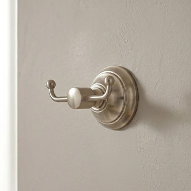 Click here to see Newport 30-13/15S Newport Brass Astaire Double Robe Hook, Satin Nickel - 30-13/15S