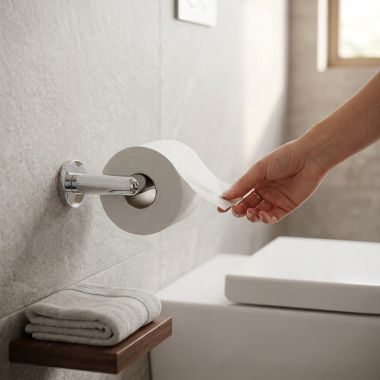 Click here to see  36-27/26 Newport Brass Keaton Toilet Paper Holder, Polished Chrome - 36-27/26
