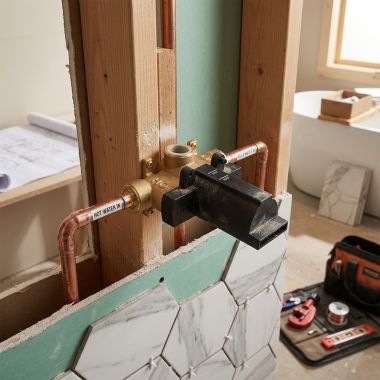 Click here to see  1-540 Newport Brass Thermostatic Rough-In Valve,  3/4
