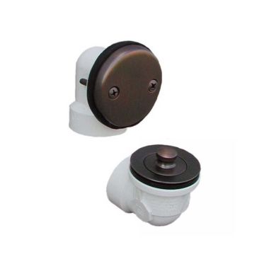 Click here to see Jones Stephens B0711WB Jones Stephens Old World Bronze 2-Hole Schedule 40 Lift/Turn Half Kit, PVC - B0711WB