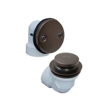 Click here to see Jones Stephens B0717RB Jones Stephens Oil-Rubbed Bronze Toe Touch Half Kit, PVC - B0717RB