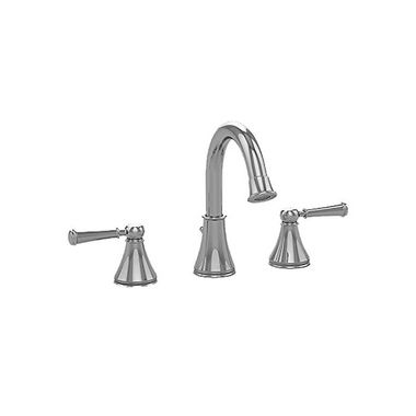 Click here to see Toto TL220DD1H#CP Toto Vivian Alta Two-Handle Widespread Lavatory Faucet with Metal Pop-Up, Lever Handles, 1.2 GPM, Three-Hole, ADA, Brass, Polished Chrome - TL220DD1H#CP 