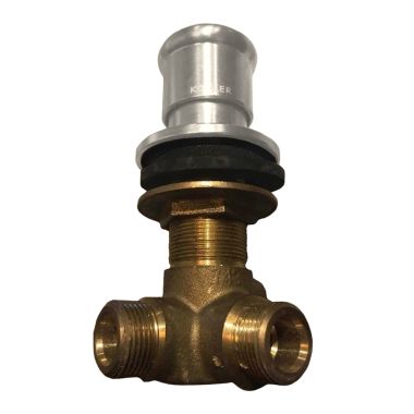 Click here to see Kohler 8549-BN Kohler Deck-Mount 2-Way Diverter Valve and Hand Shower Hose Guide Kit, Brushed Nickel - K-8549-BN