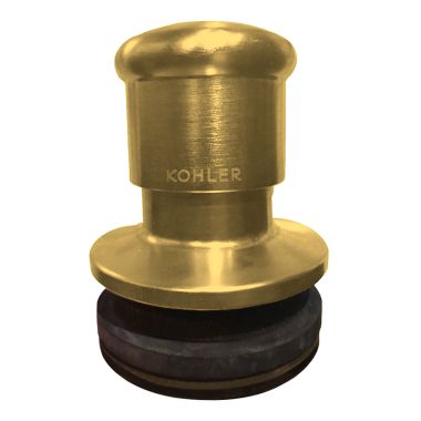 Click here to see Kohler 8549-PB Kohler Deck-Mount 2-Way Diverter Valve and Hand Shower Hose Guide Kit, Polished Brass - K-8549-PB