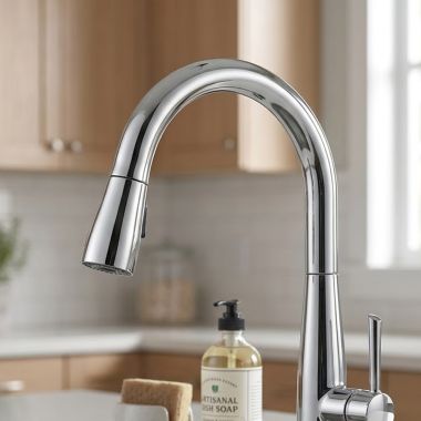 Click here to see Delta RP80520 Delta Essa Kitchen Spout Assembly, Chrome - RP80520 