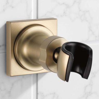 Click here to see Delta U4010-CZ-PK Delta Universal Adjustable Wall Mount For Hand Shower, Champagne Bronze - U4010-CZ-PK