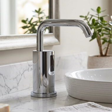 Click here to see TOTO SENSOR DEVICES TES100DA#CP TOTO TES100DA#CP SENSOR OPERATED SOAP DISPENSER POLISHED CHROME