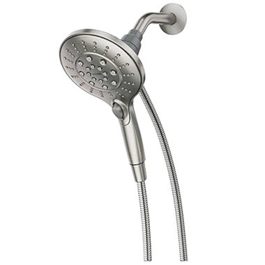 Click here to see  26602SRN MOEN 26602SRN ATTRACT 6 FUNCTION MAGNETIC SHOWERHEAD SPOT RESISTANT NICKEL