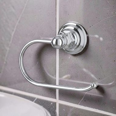 Click here to see  ROT8APC Rohl Toilet Paper Holder, Polished Chrome - ROT8APC 