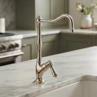 Click here to see  A1435LMPN-2 Rohl Acqui Filter Kitchen Faucet, 0.5 GPM, Polished Nickel - A1435LMPN-2