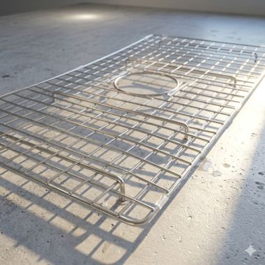 Click here to see Rohl WSGUM3018SS Rohl Wire Sink Grid For UM3018 Kitchen Sink - Stainless Steel - WSGUM3018SS