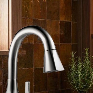 Click here to see Delta RP81912AR Delta Mateo Dual-Function Sprayer Assembly for Pull-Down Kitchen Faucet, 1.8 GPM, Arctic Stainless - RP81912AR