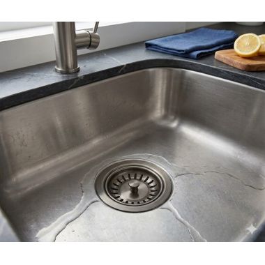 Click here to see  MT200EV/BRN Mountain Plumbing Waste Disposer Trim with Stopper, Brushed Nickel - MT200EV/BRN