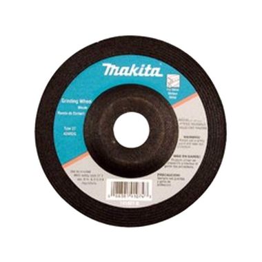 Click here to see Makita 741405-2P Makita 7414052P Depressed Center Grinding Wheel, 4 in Dia x 3/16 in T, 36 Grit, 5/8 in Arbor