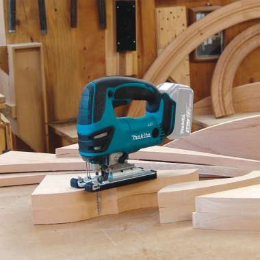 Click here to see Makita XVJ03Z Makita 18V LXT Cordless Jigsaw, Brushed with T Tang and Orbital Setting, Tool Only - XVJ03Z