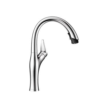 Click here to see Blanco 442038 Blanco Artona Single Handle Pull-Down Kitchen Faucet, 1.5 GPM, Chrome - 442038