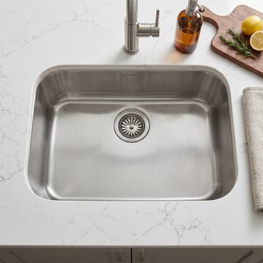 Click here to see  441025 Blanco Stellar Undermount Single-Bowl Under-Mount Kitchen Sink, Stainless Steel - 441025
