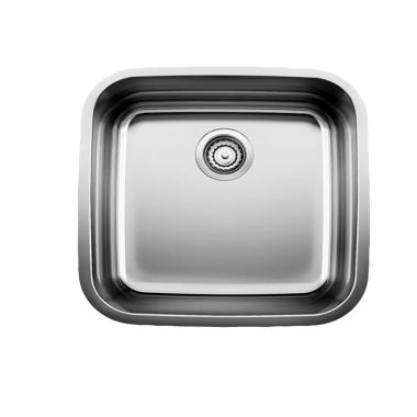Click here to see Blanco 440158 Blanco 440158 Satin Polished Supreme Single-Bowl Kitchen Sink, Large