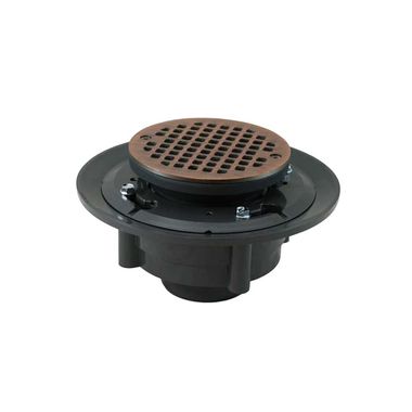 Click here to see Jones Stephens D4912WB Jones Stephens 2 Inch x 3 Inch Old World Bronze Shower Drain With Strainer - D4912WB