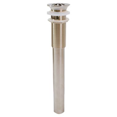 Click here to see Jones Stephens D7021BN Jones Stephens D7021BN Brushed Nickel Lavatory Drain With Overflow