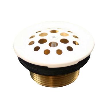 Click here to see Jones Stephens P3563BI Jones Stephens P3563BI Trip Lever Faceplate and Grid, Biscuit 