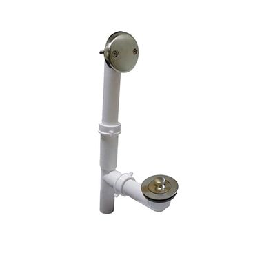 Click here to see Jones Stephens P3750BN Jones Stephens P3750BN Brushed Nickel Tubular Lift-and-turn Kit - PVC