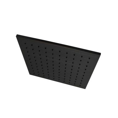 Click here to see Jones Stephens S0195WB Jones Stephens 10in Square Contemporary Rain Shower Head with Black Rubber Tips, 2.5 GPM, Old World Bronze - S0195WB