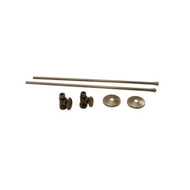 Click here to see Jones Stephens S1035AP Jones Stephens S1035AP Antique Pewter Lavatory Supply and Stop Kit