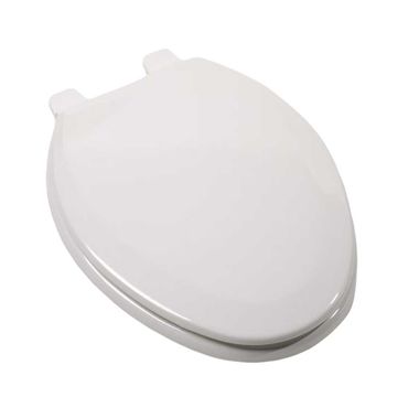 Click here to see Jones Stephens C024WD00 Jones Stephens C024WD00 QuicKlean Elongated Wooden Toilet Seat, White