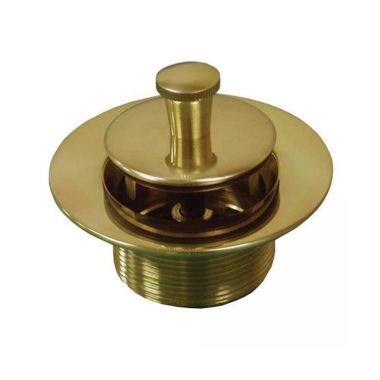 Click here to see Jones Stephens P35051 Jones Stephens P35051 Polished Brass Lift and Turn Tub Drain