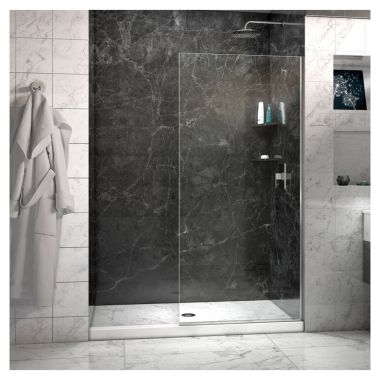 Click here to see DreamLine SHDR-3234721-04 DreamLine Linea Single Panel Frameless Shower Screen 34