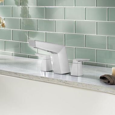 Click here to see Pfister RT6-5LPMC Pfister Arkitek Roman Tub Trim, 18 GPM, Lever Handles, Polished Chrome - RT6-5LPMC