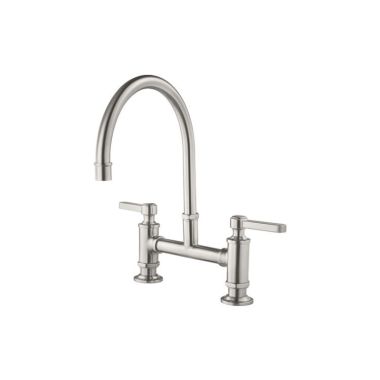 Click here to see Pfister GT31-TDS Pfister GT31TDS Stainless Port Haven Two Handle Bridge Kitchen Faucet 