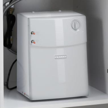 Click here to see Franke CT-200 Franke Little Butler Under-Sink Water Chiller, 1 Gallon Per Hour Chilled Water Tank, 115V - CT-200
