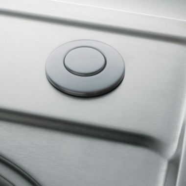 Click here to see Franke WD3428SN Franke Round Waste Disposer Air Switch, Satin Nickel - WD3428SN (112.0073.921)