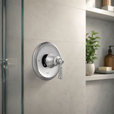 Click here to see  T2181 Moen Dartmoor Posi-Temp Single-Handle Valve Trim, Chrome - T2181
