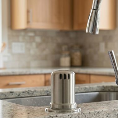 Click here to see  MT400U/BRN Mountain Plumbing Round Air Gap Unit (Cover & Body), Brushed Nickel - MT400U/BRN
