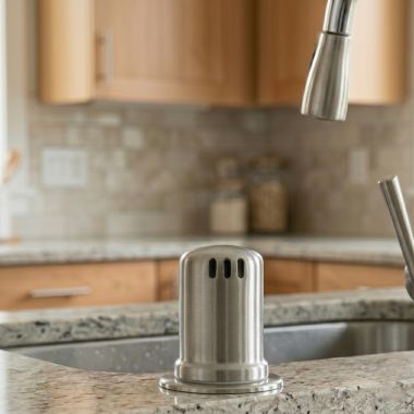 Click here to see  MT400U/BRS Mountain Plumbing Round Air Gap Unit (Cover & Body), Brushed Stainless Steel - MT400U/BRS
