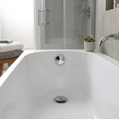 Click here to see Mountain Plumbing Products MT94-2/CPB Mountain Plumbing Economy Soft Touch Round Trim Kit, Polished Chrome - MT94-2/CPB