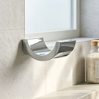 Click here to see Ginger 4710/PC Ginger Cinu Single Robe Hook, Polished Chrome - 4710/PC
